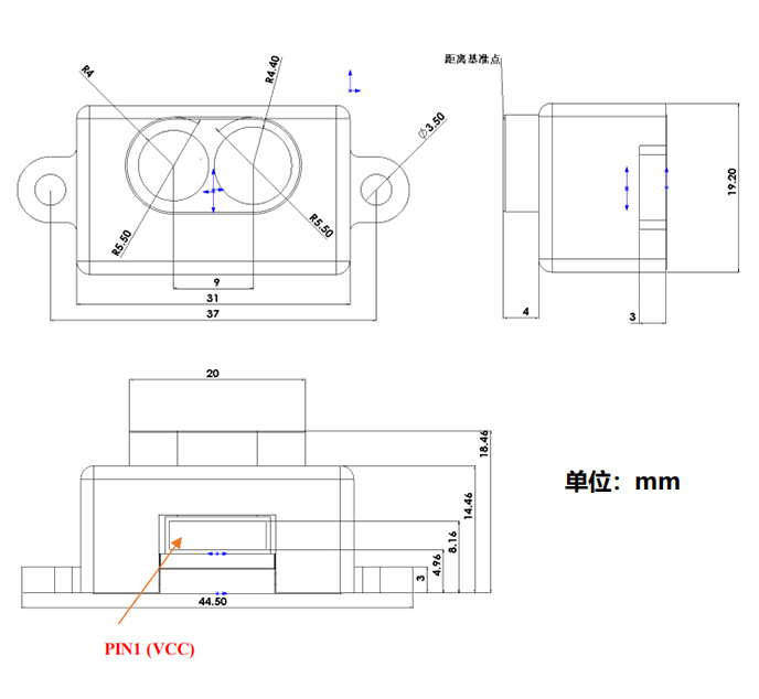 MVR3EC 激光测距传感器