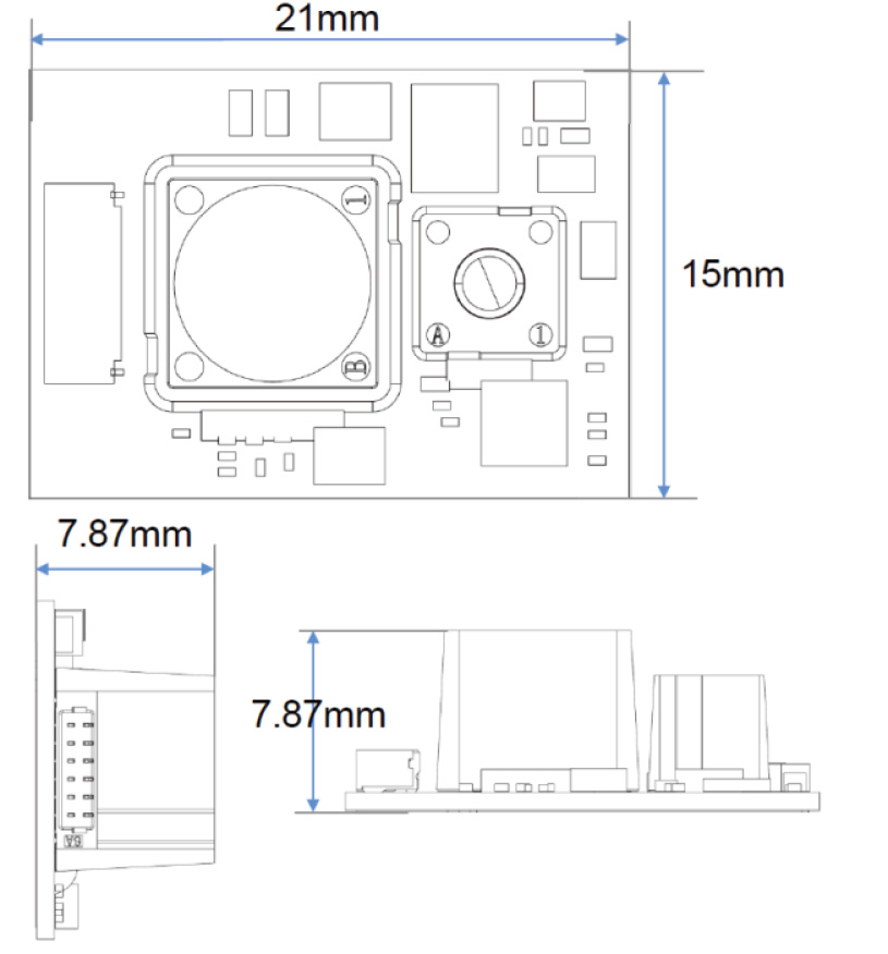 DTS6012M laser ranging module